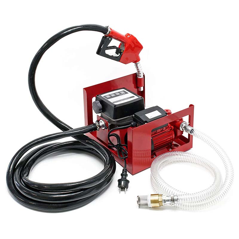 Isetäituv elektriline diiselõli ülekandepump koos 4-kohalise voolumõõturiga